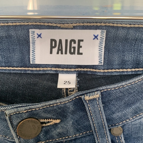 Paige Vertugo Ankle size 25 (wash is lighter than the stock picture-see pics) - Picture 6 of 8